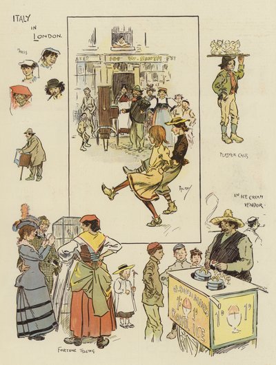 Italy in London by Phil May